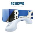 SCREWD 15-9/16 in. Bathroom Suction Cup Shower and Bath Aid Handle