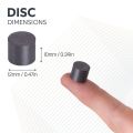 Y10 Ceramic Disc Magnet - 15/32 in. dia x 3/8 in. thick - 0.44lbs Pull