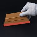 MagWrap™ 6-1/8" x 4-1/8" Gold Magnetic Trapezoid Squeegee with Suede