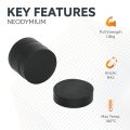 N42 Neodymium Rubber Coated Disc Magnet - 11/16 in. dia x 5/32 in. thick - 3.96lbs Pull