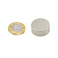 N42 Neodymium Disc Magnet - 1 in. dia x 3/8 in. thick - 36.38lbs Pull