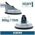 SCREWD 4-9/16 in. diameter x 12-9/16 in. length Dual Suction Lifter - 176lbs Pull