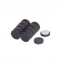 Y10 Ceramic Disc Magnet with Adhesive Foam Pad - 1 in. dia x 3/16 in. thick - 1.32lbs Pull