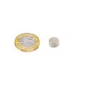 N35H Neodymium Magnet - 3/8 in. dia x 3/16 in. thick - 5.51lbs Pull
