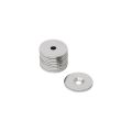 Counterunk Steel Disc - 1 in. dia x 1/16 in. thick x 3/16 in.