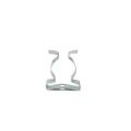 Coated Cable Holding Magnet - 1.7 in. dia x 1/4 in. high Rubber with 3/4 in. Terry Spring Clip - 17.6lbs Pull