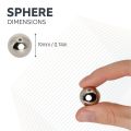 N42 Neodymium Ball Magnet - 3/4 in. dia - 9.7lbs Pull