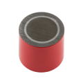 Alnico 5 Deep Pot Magnet Countersunk with M6 threaded hole - 11/16 in. dia x 5/8 in. thick - 5.51lbs Pull