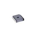 Ceramic Stainless Steel Channel Magnet - 1 in. x 29/32 in. x 1/4 in. thick x 1/8 in. hole - 13.45lbs Pull