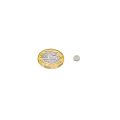 Samarium Cobalt Disc Magnet - 3/16 in. dia x 1/16 in. thick - 0.75lbs Pull