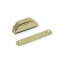 Plated Magnetic Catch - 1-9/16 in. x 1/2 in. x 1/2 in.