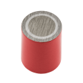 Alnico 5 Deep Pot Magnet Countersunk with M4 threaded hole - 1/2 in. dia x 5/8 in. thick - 3.3lbs Pull