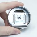 2 in. dia x 5/16 in. high Magnet With Clip - 25.8lbs Pull