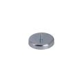 Ceramic Pot Magnet with M5 External Thread - 1-9/16 in. dia x 5/16 in. thick - 32.86lbs Pull