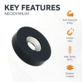 N42 Neodymium Rubber Coated Countersunk Disc Magnet - 1 in. dia x 9/32 in. thick x 9/32 in. hole - 14.11lbs