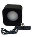 (Seconds) MagLight Magnetic 360° LED Wall Light With 3 Colour Temperature Touch & Remote Control (Quadrant) - Black
