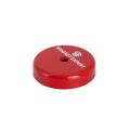 Ceramic Limpet Pot Magnet Countersunk with M6 threaded hole - 1-9/16 in. dia x 3/8 in. thick - 30.87lbs Pull
