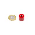 Alnico 5 Deep Pot Magnet Countersunk with M6 threaded hole - 11/16 in. dia x 5/8 in. thick - 5.51lbs Pull