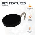Ceramic Pot Magnet with Swivel Hook - 2-1/16 in. dia
