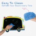Professor Gauss School Bus Educational Magnetic Chalkboard Kit