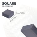 Ceramic Rectangular Magnet (C8 Grade 3) - 1-7/8 in. x 1-7/8 in. x 13/16 in. thick - 18.53lbs Pull