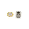 Samarium Cobalt High Tempreature Disc Magnet - 1 in. dia x 13/16 in. - 27.12lbs Pull