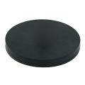 Black Rubber Coated POS Magnet c/w M8 x 5/8 in. External Thread - 2-9/16 in. dia x 1/3 in. thick