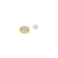 N42 Neodymium Disc Magnet - 15/32 in. dia x 1/16 in. thick - 3.52lbs Pull