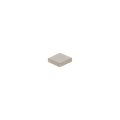 N42 Neodymium Rectangular Magnet - 13/16 in. x 13/16 in. x 3/16 in. thick - 17.19lbs Pull