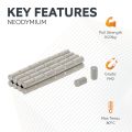 N42 Neodymium Rod Magnet - 1/32 in. dia x 1/16 in. thick - 0.06lbs Pull