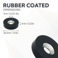 N42 Neodymium Rubber Coated Countersunk Disc Magnet - 1 in. dia x 9/32 in. thick x 9/32 in. hole - 14.11lbs