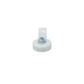 Rubber Coated Cable Holding Magnet - 11/16 in. dia x 1/4 in. high with 11/32 in. Cable Clip - 3.5lbs Pull
