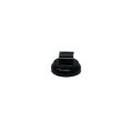 3/4 in. dia x 3/16 in. high Cable Holding Clip Magnet With 5/32 in. Cable Clip - 12.3lbs Pull (Pack of 2)
