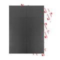 NeoFlex® Self-Adhesive Flexible Neodymium Rectangles - 3 in. x 1 in. - 16 Dots Per A5 Sheet