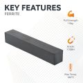 Y30BH Ceramic Magnet - 6 in. x 1 in. x 1 in. thick - 33.08lbs pull