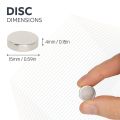 N35 Neodymium Disc Magnet - 19/32 in. dia x 5/32 in. thick - 6.17lbs Pull