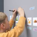 Professor Gauss™ Printed Magnet Game for Kids - Rhyming & Matching