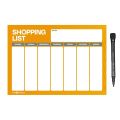 MagFlex® A4 Bright Shopping List Fridge Magnet - Flexible Magnetic Sheet