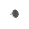 Ceramic White Painted Clamping Magnet with M4 Hook - 1-1/4 in. dia  - 16.1lbs Pull